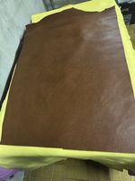Rindsleder braun/cuir de vache/100*69cm, 1.2mm