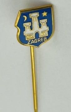 Placchette & Badge: Anstecker Wappen NK ZAGREB blau – Usato da Dietikon venduto da kRizzzZy96