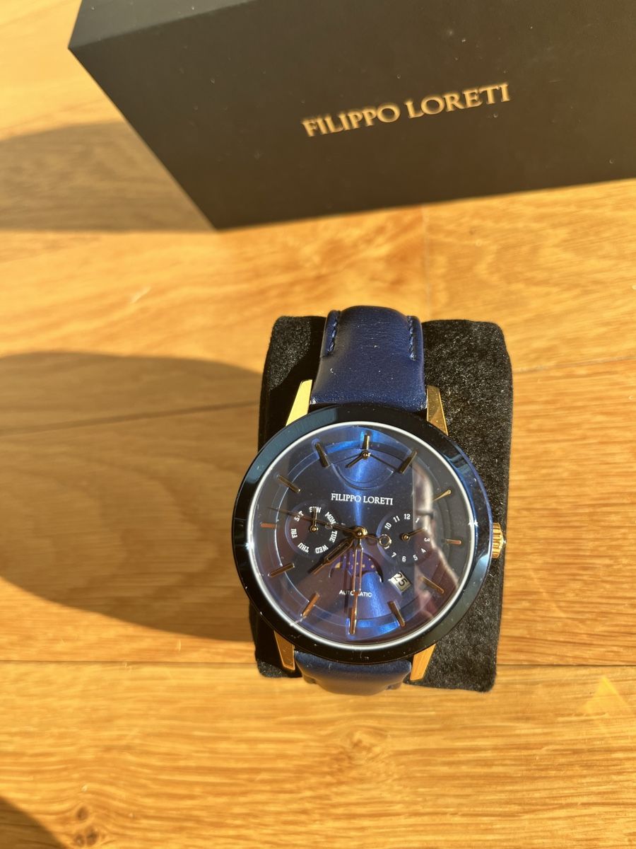Uhren: Filippo Loreti Venice Blue Gold Automatic – Neu (gemäss Beschreibung) aus Mönchaltorf von Drammer 3