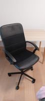 Office chair black leather 