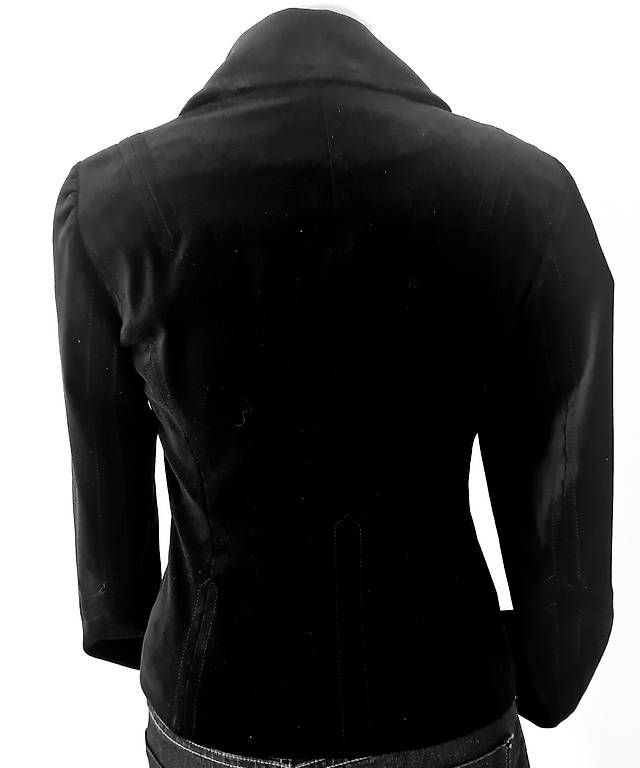 Giacche: toller Blazer, schwarz, samt, Gr. 34 – Usato da Kreuzlingen venduto da vir_thb7 2