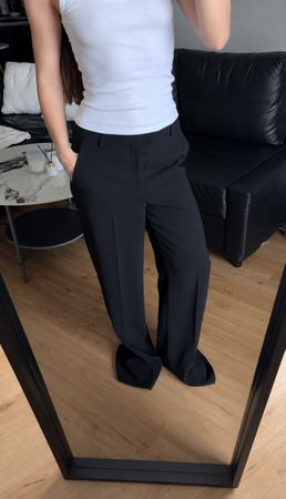 ZARA STRAIGHT LEG HOSE