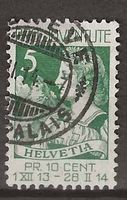 PJ013 - Pro Juventute 1913 obl. Genève Plainpalais
