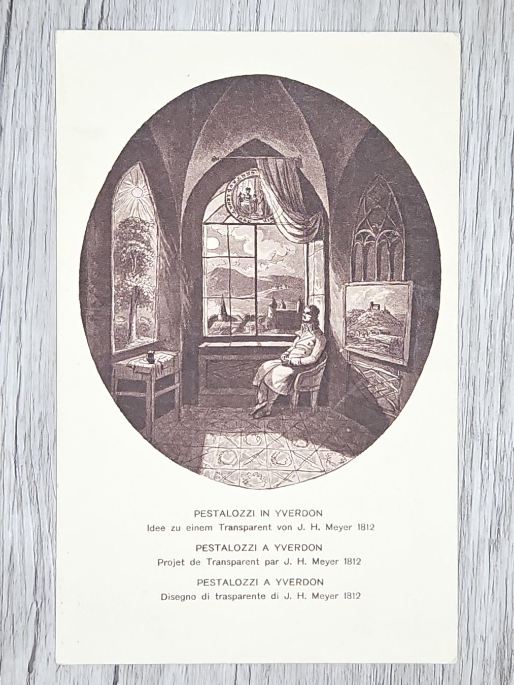 Tutti i francobolli: CL16 Carte Postale + Timbre Suisse 1917 – Usato da Cousset venduto da Patrick_Collections 1