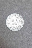 Silbermünze 1/2 Franken 1921