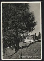 Bonaduz, Sicht zum Berghotel Scardanal
