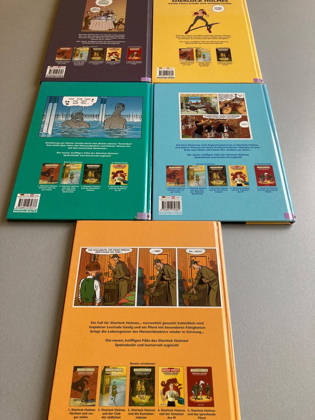 Fumetti: 5 Comics Baker Street Nr. 1-5 – Usato da Wald ZH venduto da Liedermacher 1
