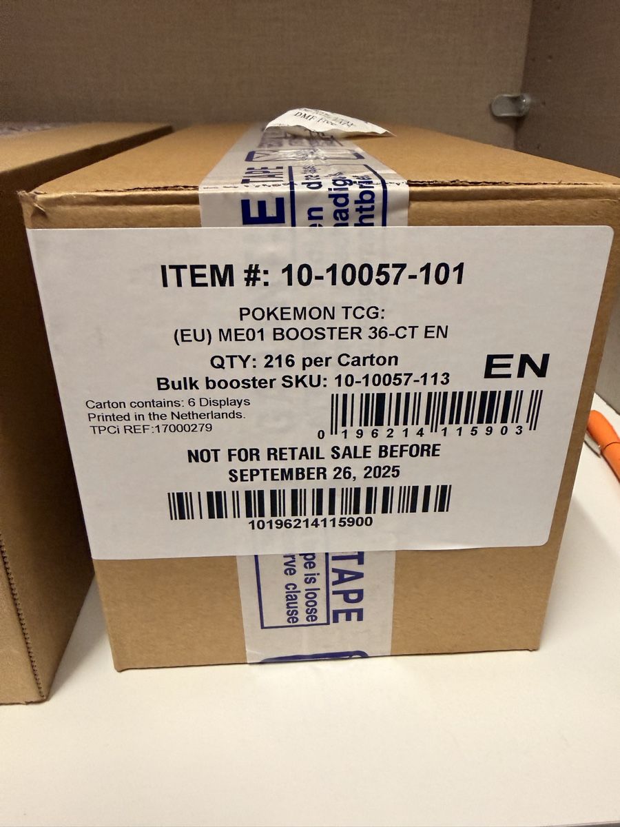 Pokémon Carte collezionabili: Pokemon [Mega Evolution\\ sealed Case à 6Displays] [EN] – Nuovo e nell'imballaggio originale da Schwyz venduto da Moonbreon
