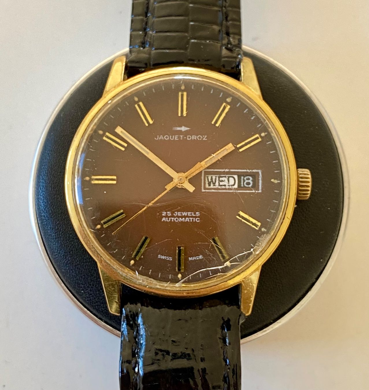 Jaquet Droz Uhren: Jaquet Droz Automatic (rare / selten) – Gebraucht aus Küsnacht ZH von Pedramy 1