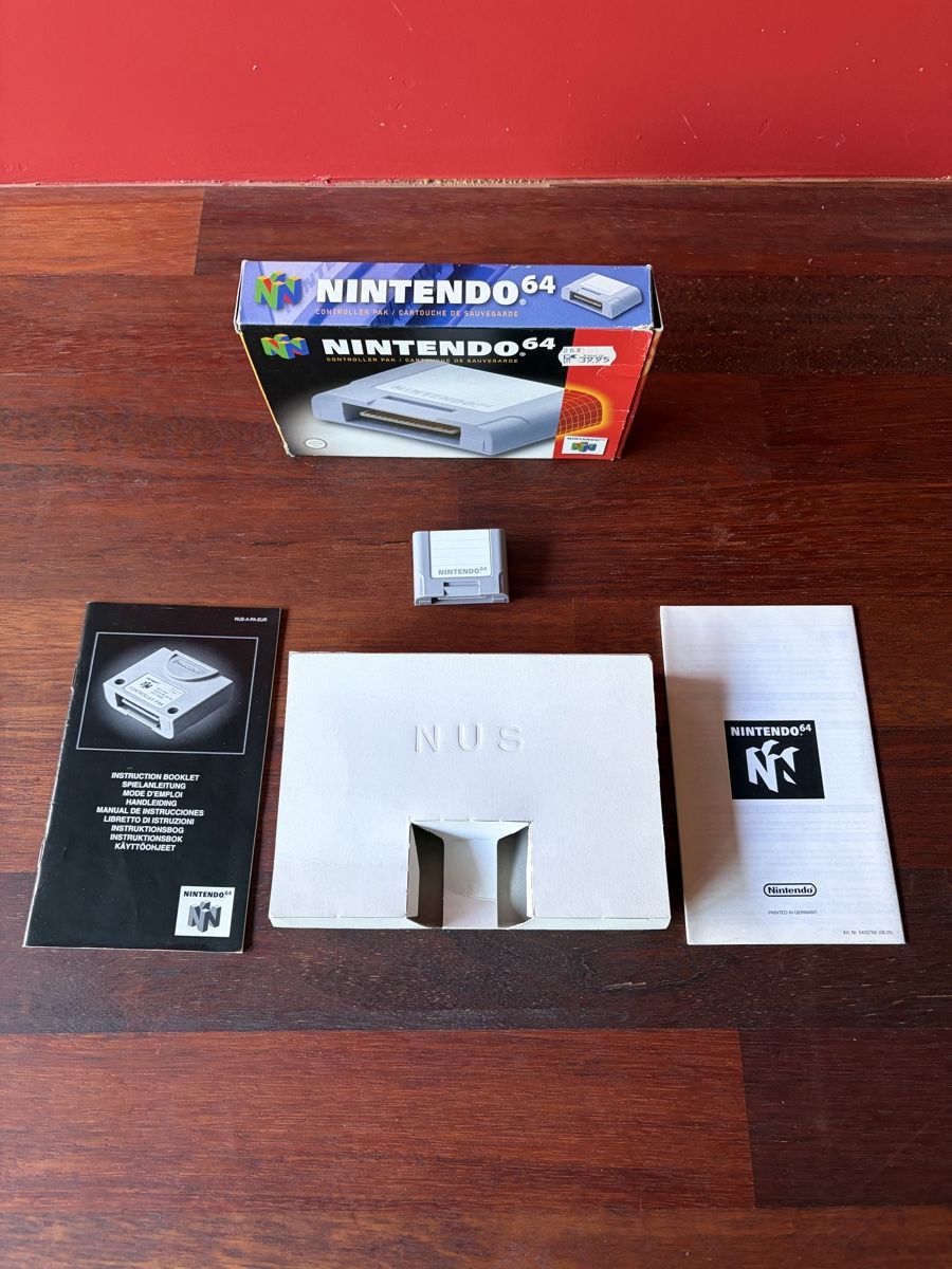 Giochi: Controller Pak - N64 - OVP - Top Zustand – Usato da Baden venduto da tob_t8gw