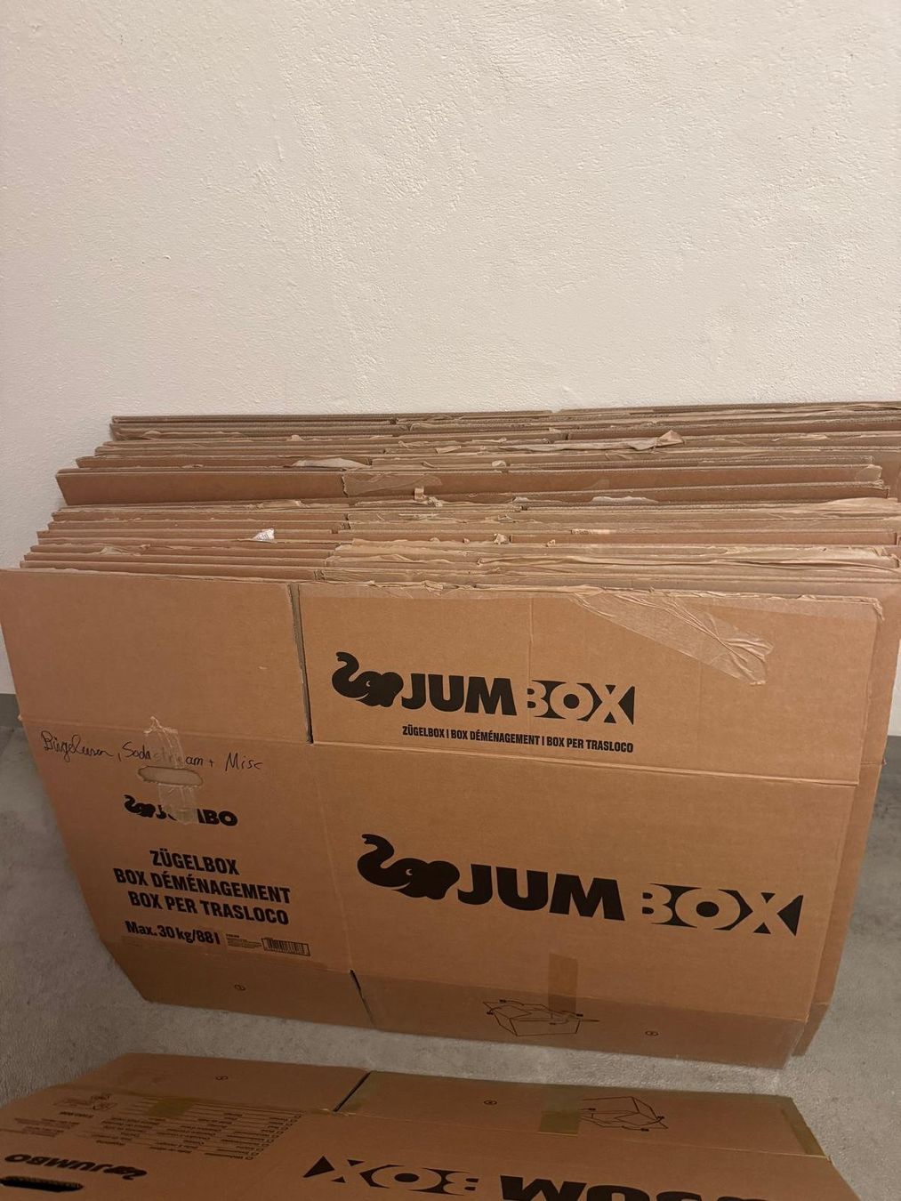 Cartoni: 20 Stk. Umzugskarton von Jumbo – Usato da Zug venduto da marugewa 1