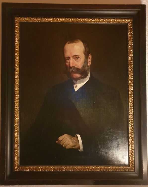 Carl Rudolf Huber Öl Gemälde Porträt 1886 Kaufen auf Ricardo