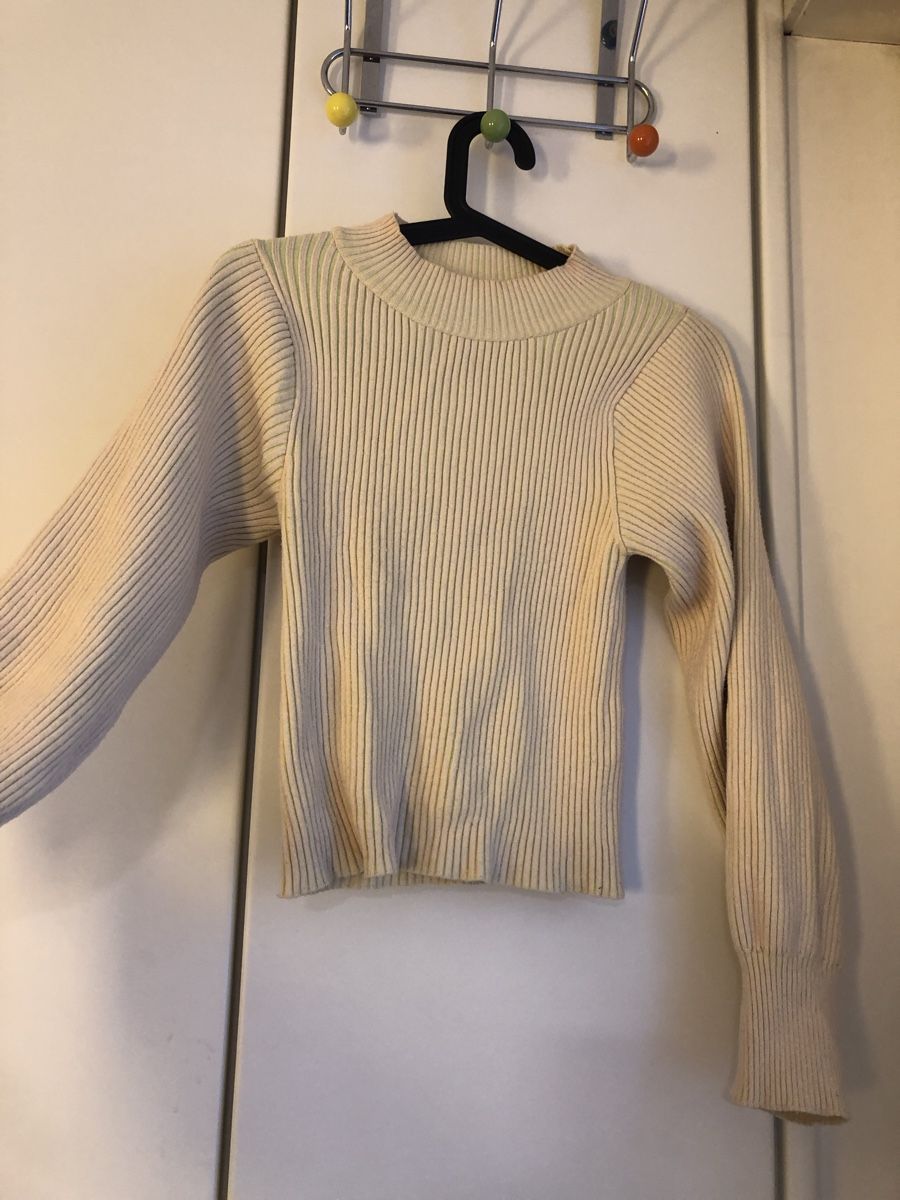 Mango Maglioni & Felpe: Toller Pullover von Mango Beige/Neongelb – Usato da Zürich venduto da aurelia_nater