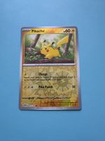 Pokemon Pikachu Reverse Holo 151