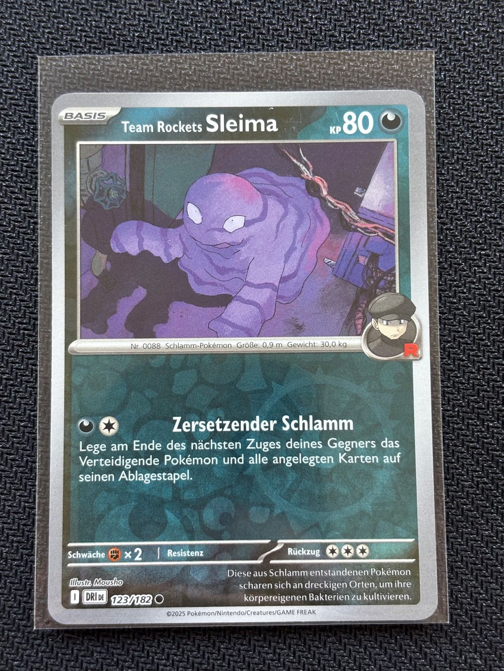 Pokémon Carte collezionabili: Team Rockets Sleima DRI 123 Reverse Holo Ewige Rivalen - DE – Nuovo (secondo la descrizione) da Hergiswil NW venduto da Feybyen