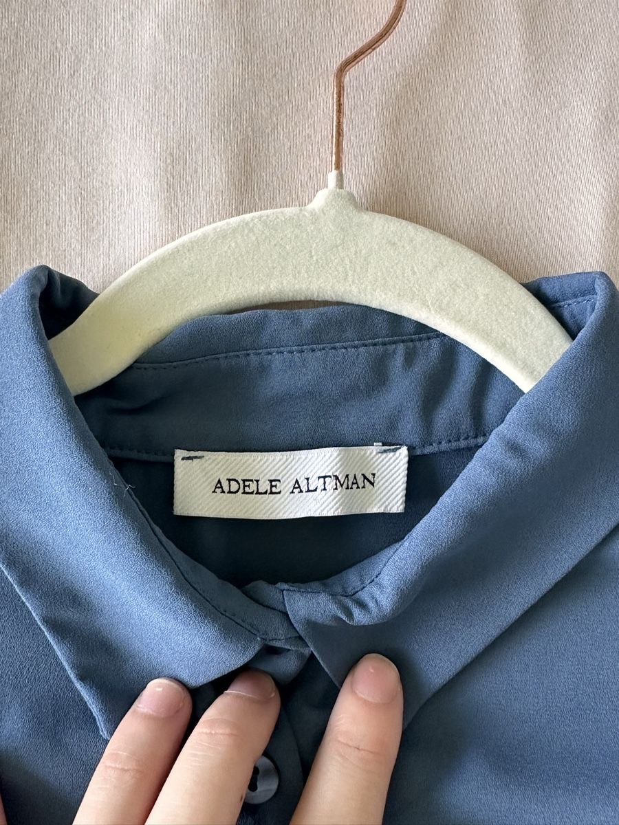Camicette: Blaue Adele Altman Bluse – Nuovo (secondo la descrizione) da Zürich venduto da lu0_df5p 1
