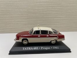 Modellauto 1:43 Tatra 603 Taxi Prag 1961 guter Zustand