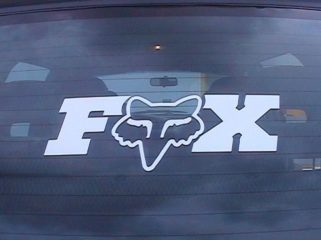 Sticker: Fox Aufkleber Top angebot – Nuovo (secondo la descrizione) da Aarau venduto da Foruschweiz 1