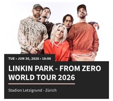 Linkin Park — World Tour 2026 Stehplatz Vorne