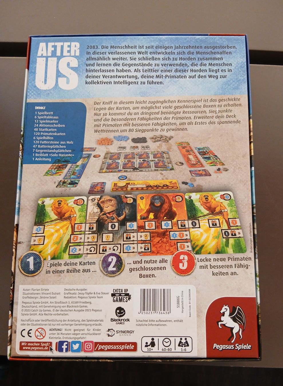Pegasus Spiele Jeux: After Us – D'occasion à Luzern par Avacont 1