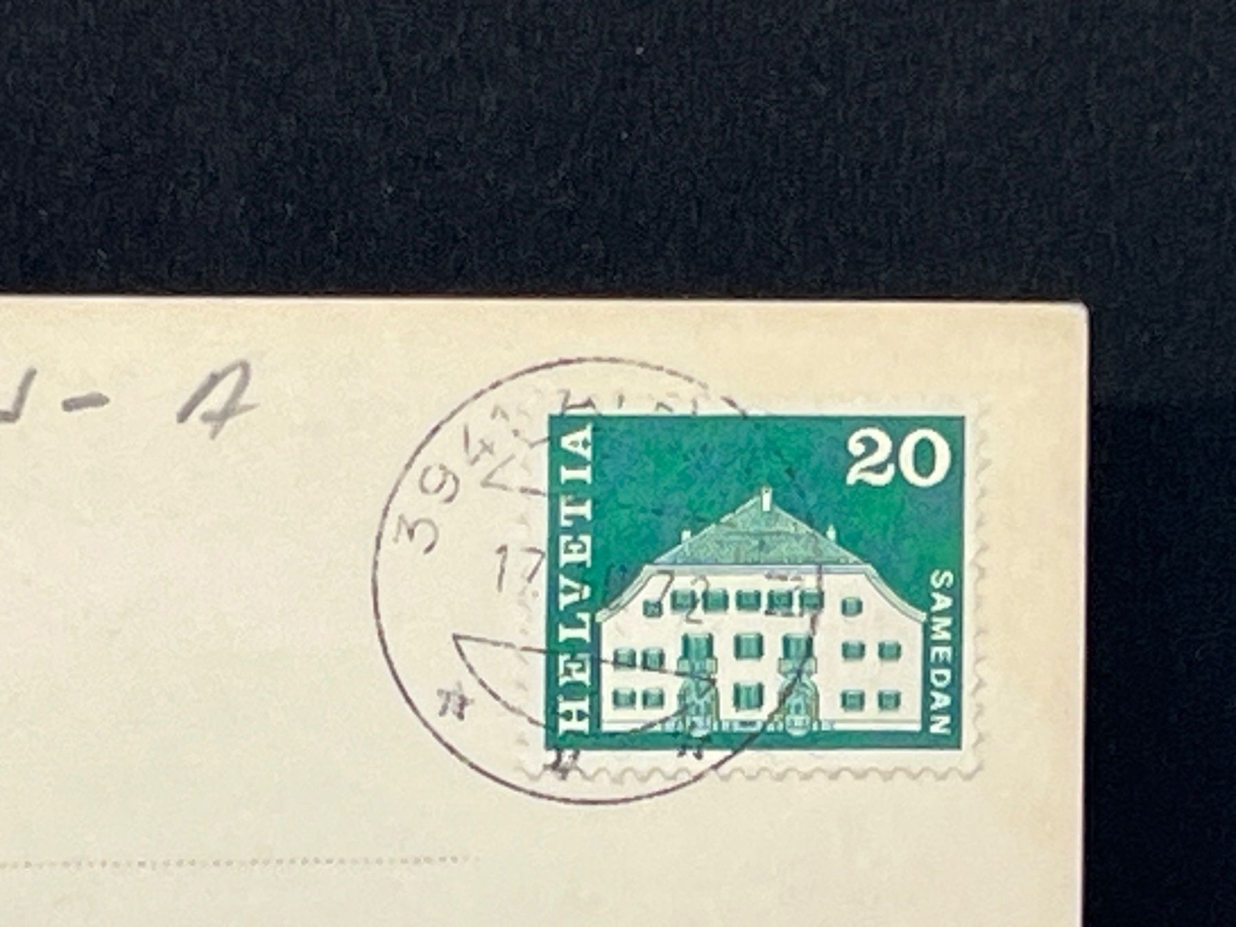 Cartoline postali: Albinen 1274m Wallis – Usato da Widnau venduto da Brusi9 1