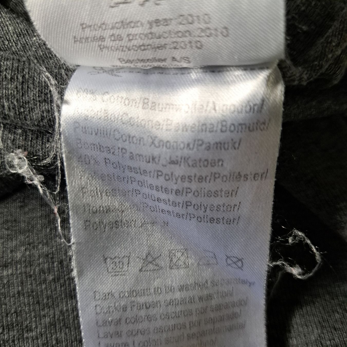 Only T-shirt: Schickes Langarmshirt von ONLY, Gr. M, Grau – Usato da Kriegstetten venduto da Jakasi 4