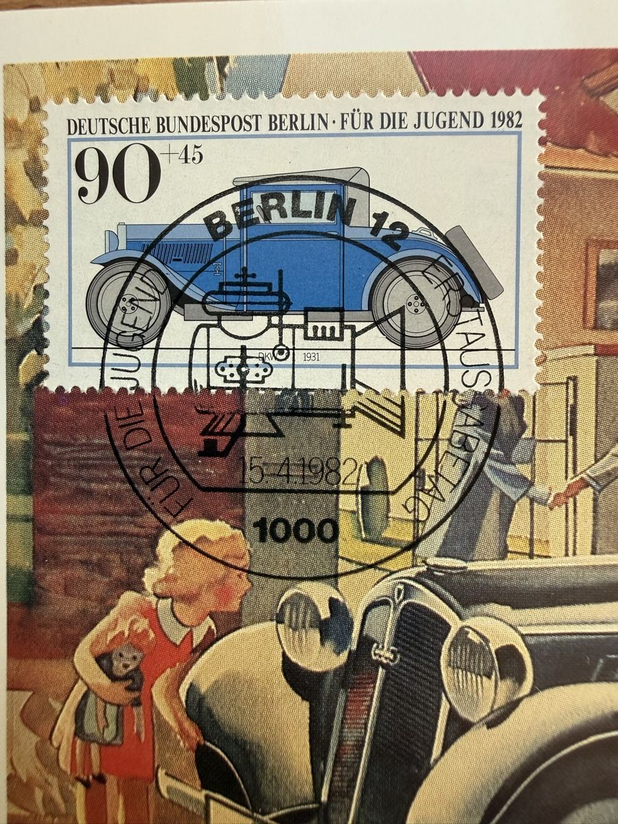 Alle Briefmarken: Maximumkarte 1982 – Gebraucht aus Grenchen von Bastet007 3