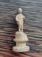 Handgeschnitzte Holzfigur, antik, Vintage