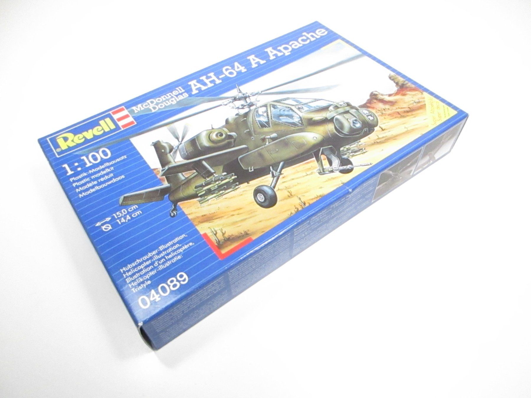 Revell Kit di modellismo & Modellini statici: Revell 04089 AH-64 A Apache / 1:100 – Nuovo e nell'imballaggio originale da Olten venduto da Heinrich875 1