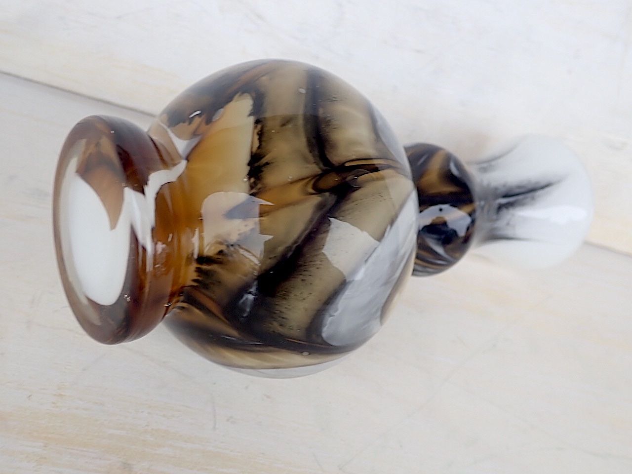 Murano Vasi & Recipienti: Vintage Vase Glas Moretti Opaline Firenze Murano – Usato da Wil SG venduto da BrocknRoll 7
