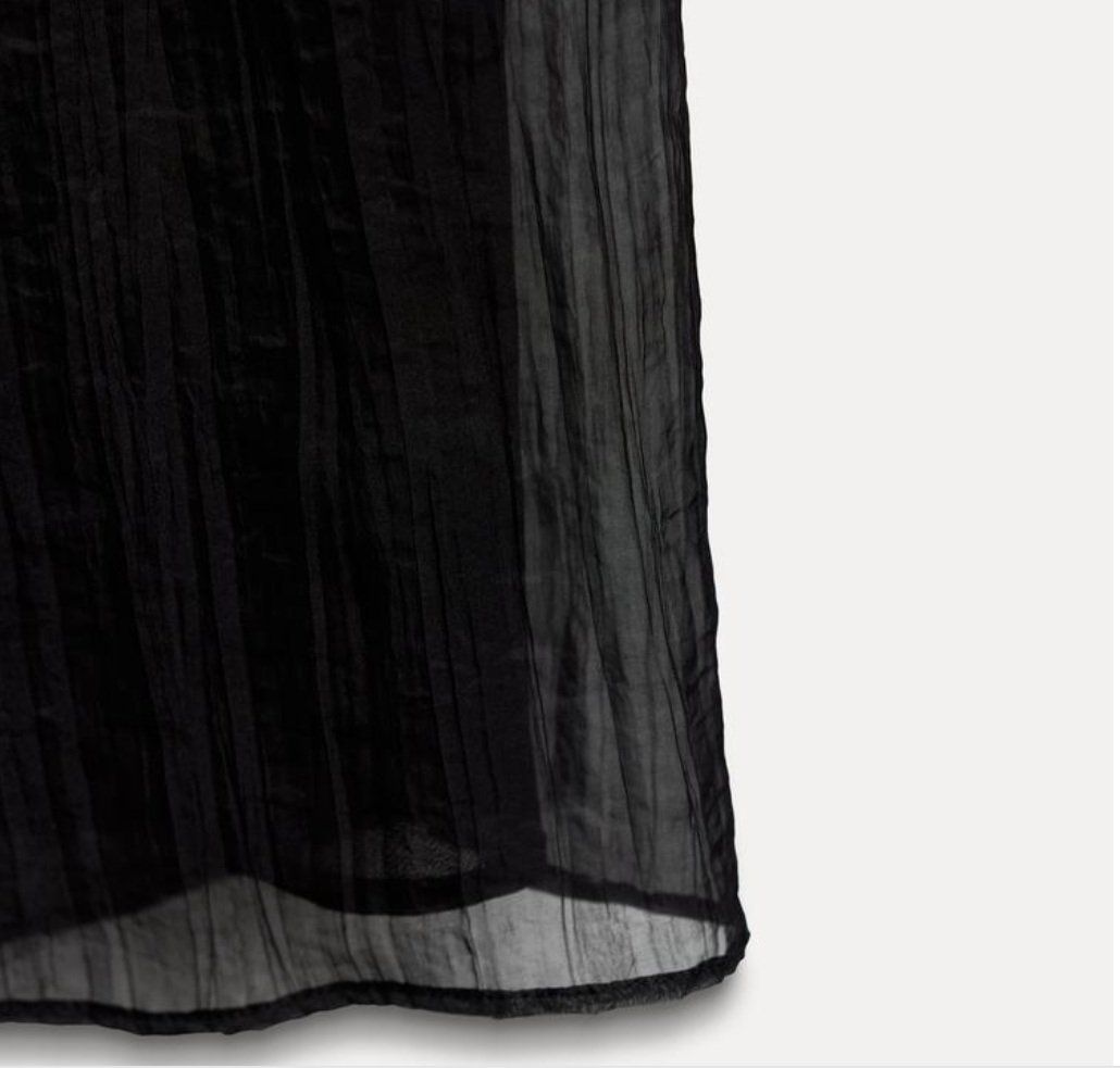 Zara Gonne: ZARA Midirock Maxirock Rock schwarz Gr.M NEU – Nuovo e nell'imballaggio originale da Rotkreuz venduto da beltraum 8