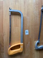 Bügelsäge mit orangem Griff guter Zustand