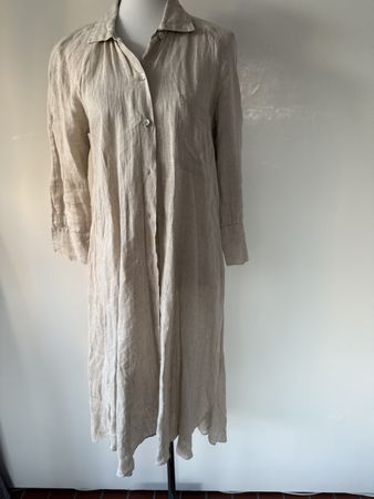 Zara Kleid, Hemdblusen-Stil, Grösse S, Leinen, Top Zustand!