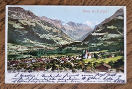 Gruss aus Frutigen z. E. Rüegger Zürich 1903
