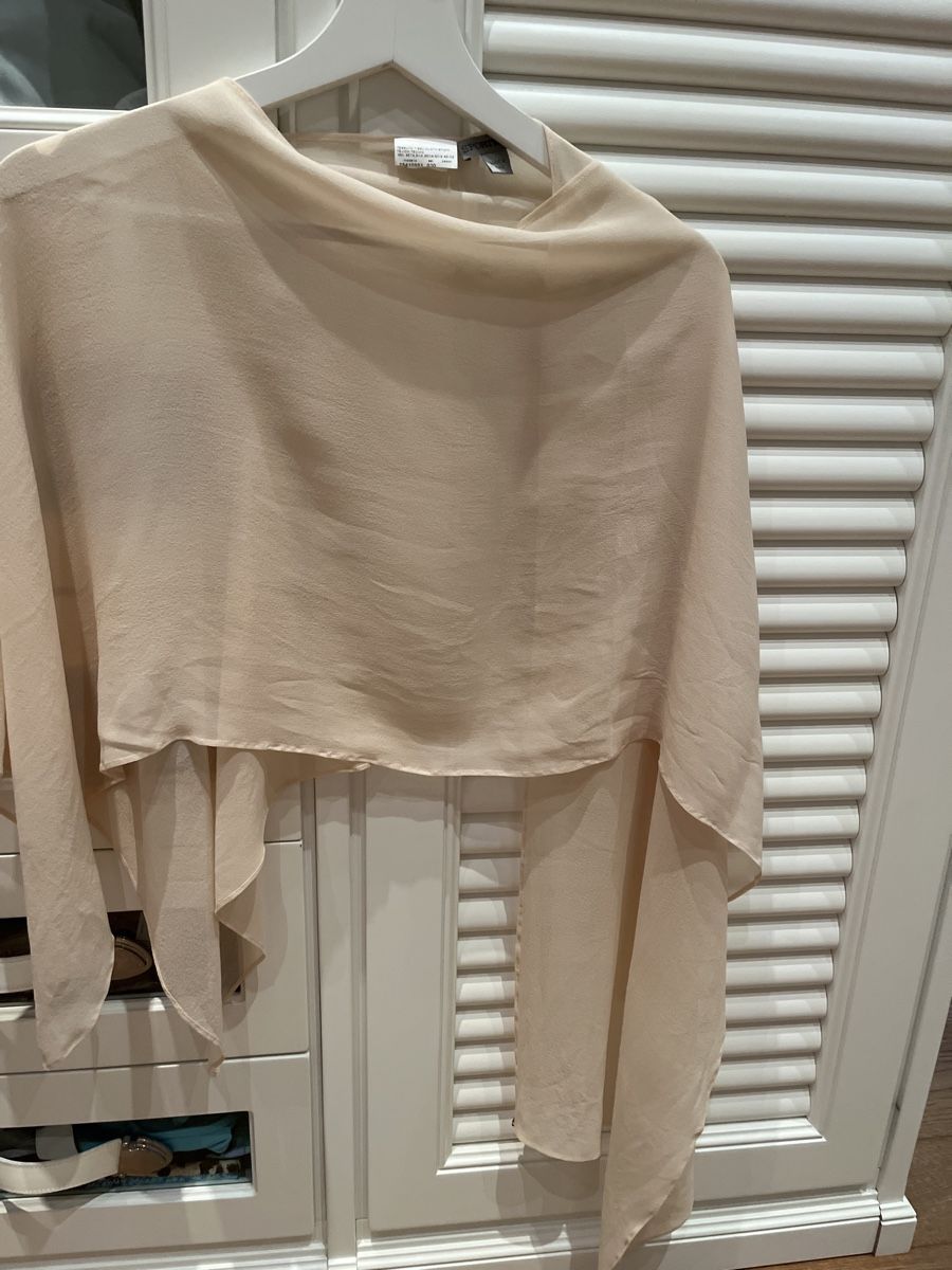 Max Mara Foulard & Sciarpe: Sportmax peach silk shawl – Usato da Rüschlikon venduto da ant_5v7g