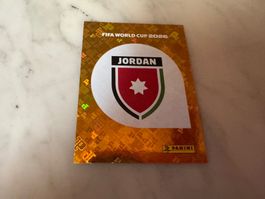 Panini FIFA World Cup 2026 Sticker Jordan Wappen JOR 1