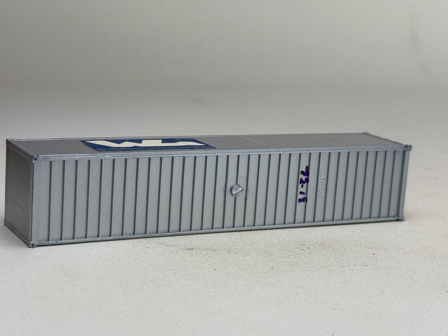 Modelleisenbahnen: EB- 40 Ft. Container WL silbern – Gebraucht aus Elm von Wikmtz 2