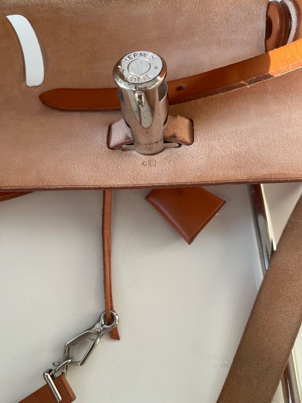 Hermès Taschen: HERMES Herbag Messenger – Gebraucht aus Genève von Bazarare 4