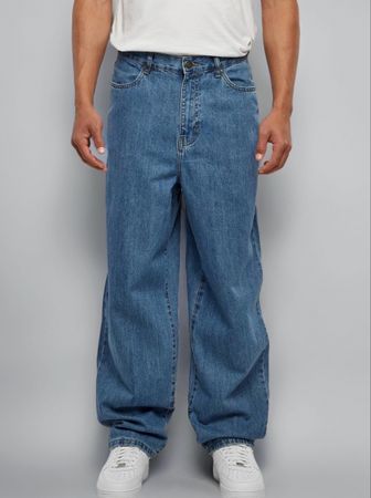 Urban Classics Gr. 32 Herren 90er Baggy Jeans loose fit