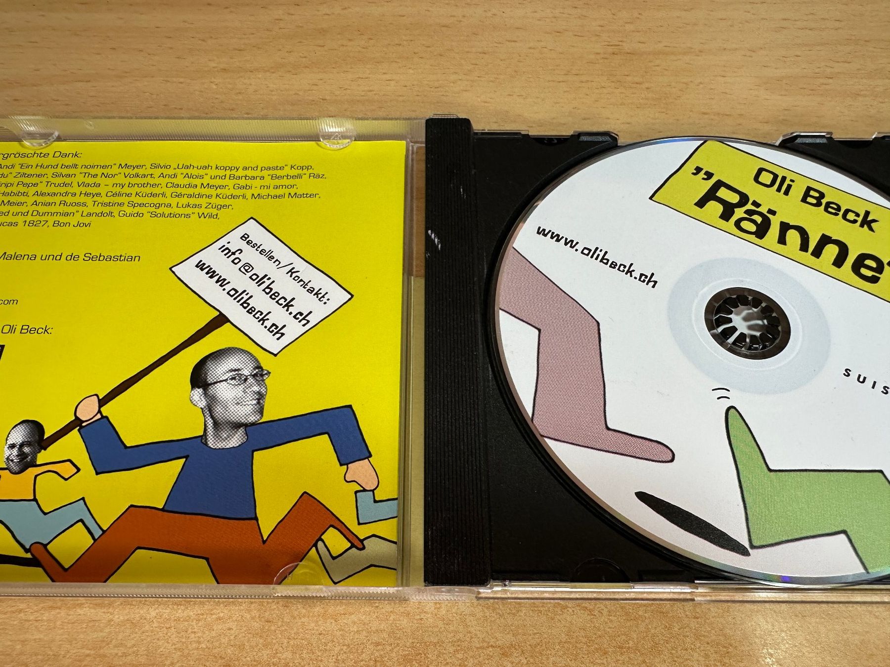 CD: M4 Oli Beck - Ränne – Usato da Rikon im Tösstal venduto da Alpenmutz 2