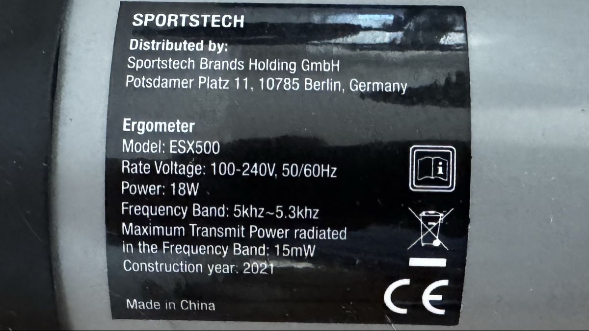 Sportstech Vélos d'appartement: Sportstech ESX500 Ergometer / Heimtrainer – D'occasion à Arlesheim par mtk_9gz8 3