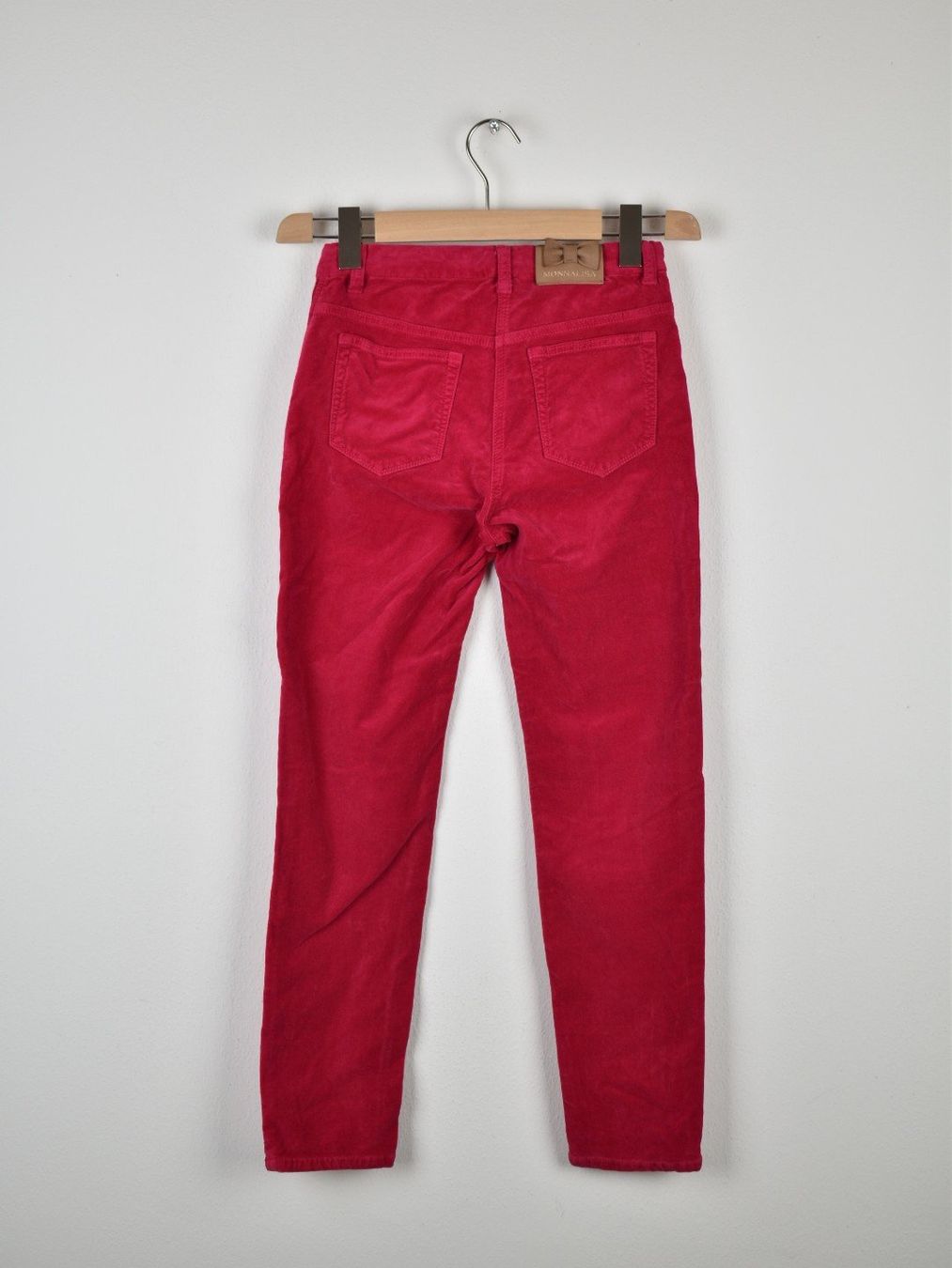Monnalisa Hosen: Monnalisa Hose, Samtoptik, Gr.152, himbeere – Gebraucht aus Nürensdorf von 2ND_STORY 2