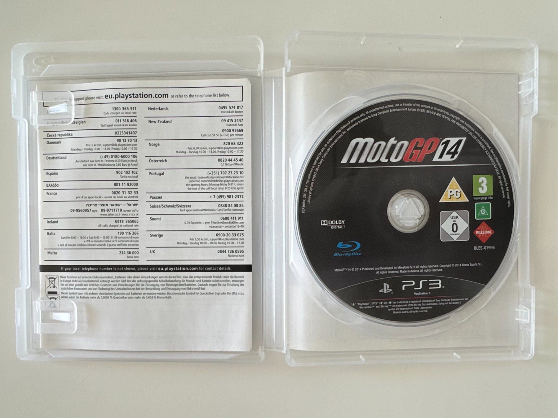 Sony Giochi: MotoGP 14, Sony Playstation 3, PS3 – Usato da Couvet venduto da nay_prh5 1