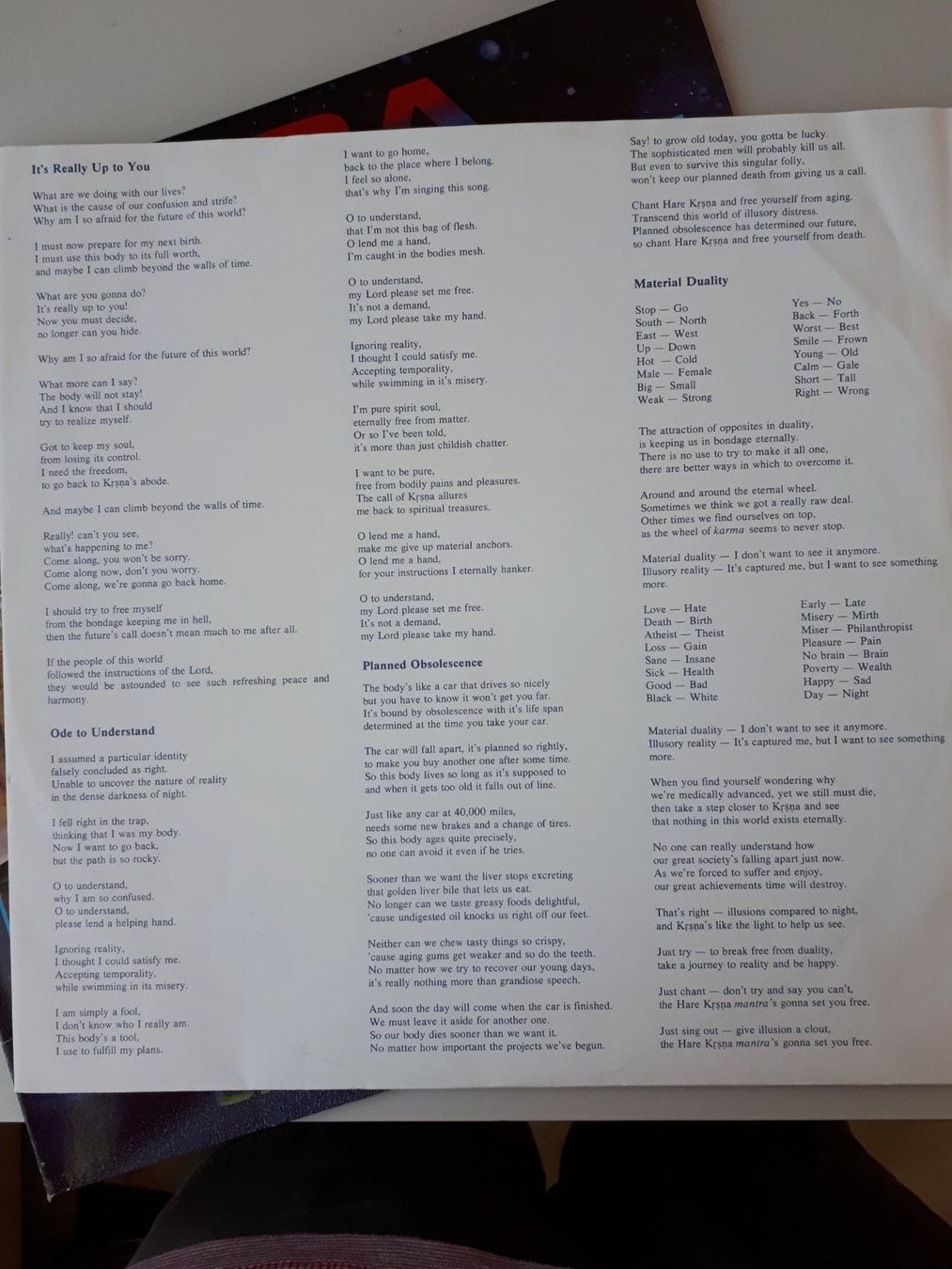 Dischi in vinile: Schallplatte RASA - UNIVERSAL FORUM LP – Usato da Seewen SZ venduto da SuperpumaDisplayTeam 2