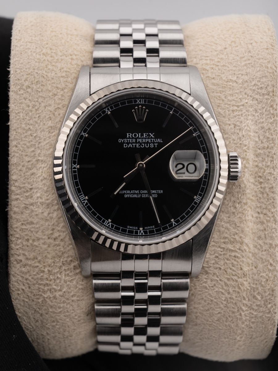 Rolex Orologi: Rolex Datejust 36mm schwarz 16234 – Usato da Zürich venduto da Timely_Deals 1