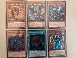 Yu-Gi-Oh!-Karten-Set „Heilg. Ungeheuer“ (CORI-DE 1. Auflage)