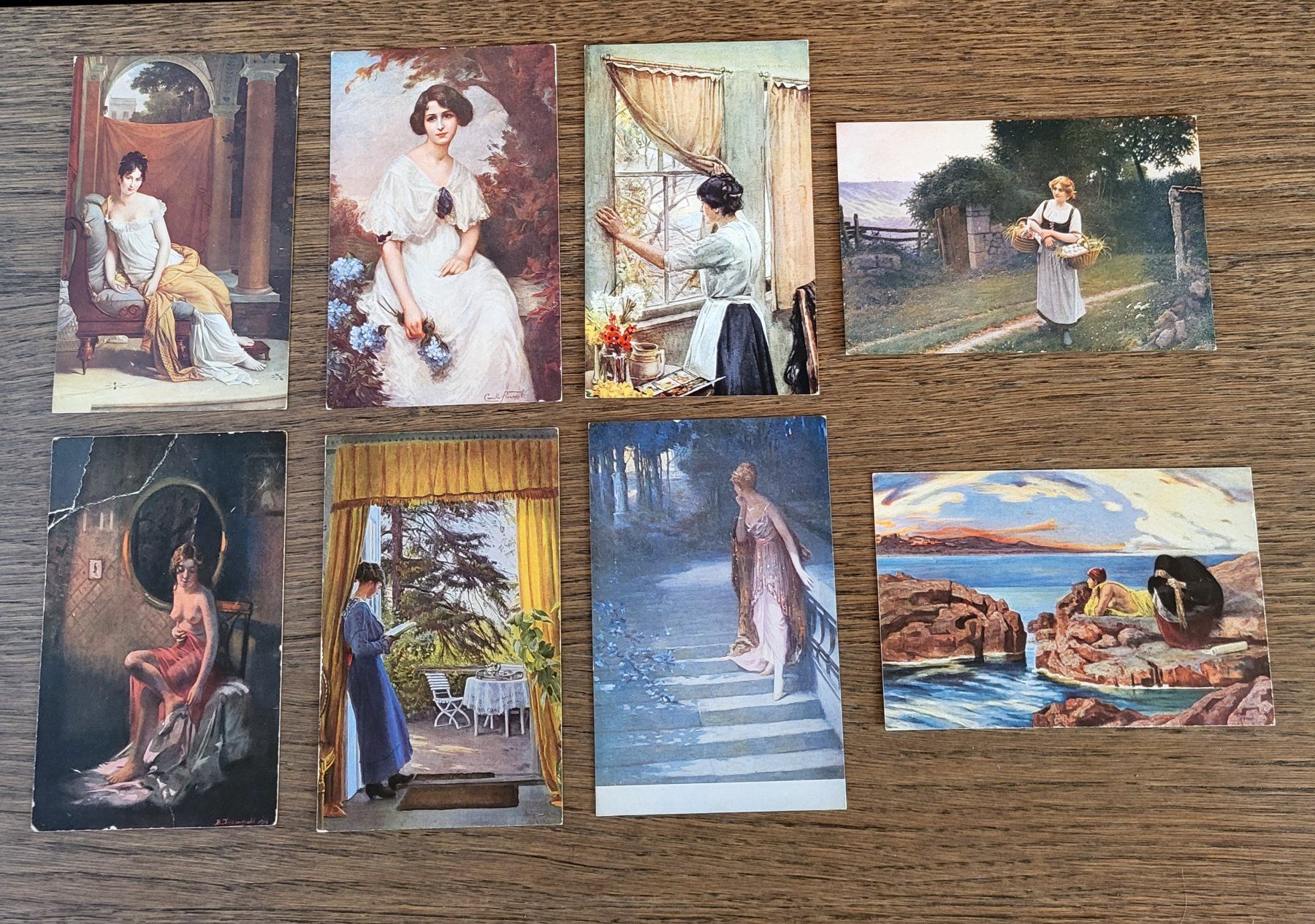 Cartoline postali: Alte Postkarten, Set mit 8 Stück ab 1,. – Usato da Sonceboz-Sombeval venduto da ant_cd5j