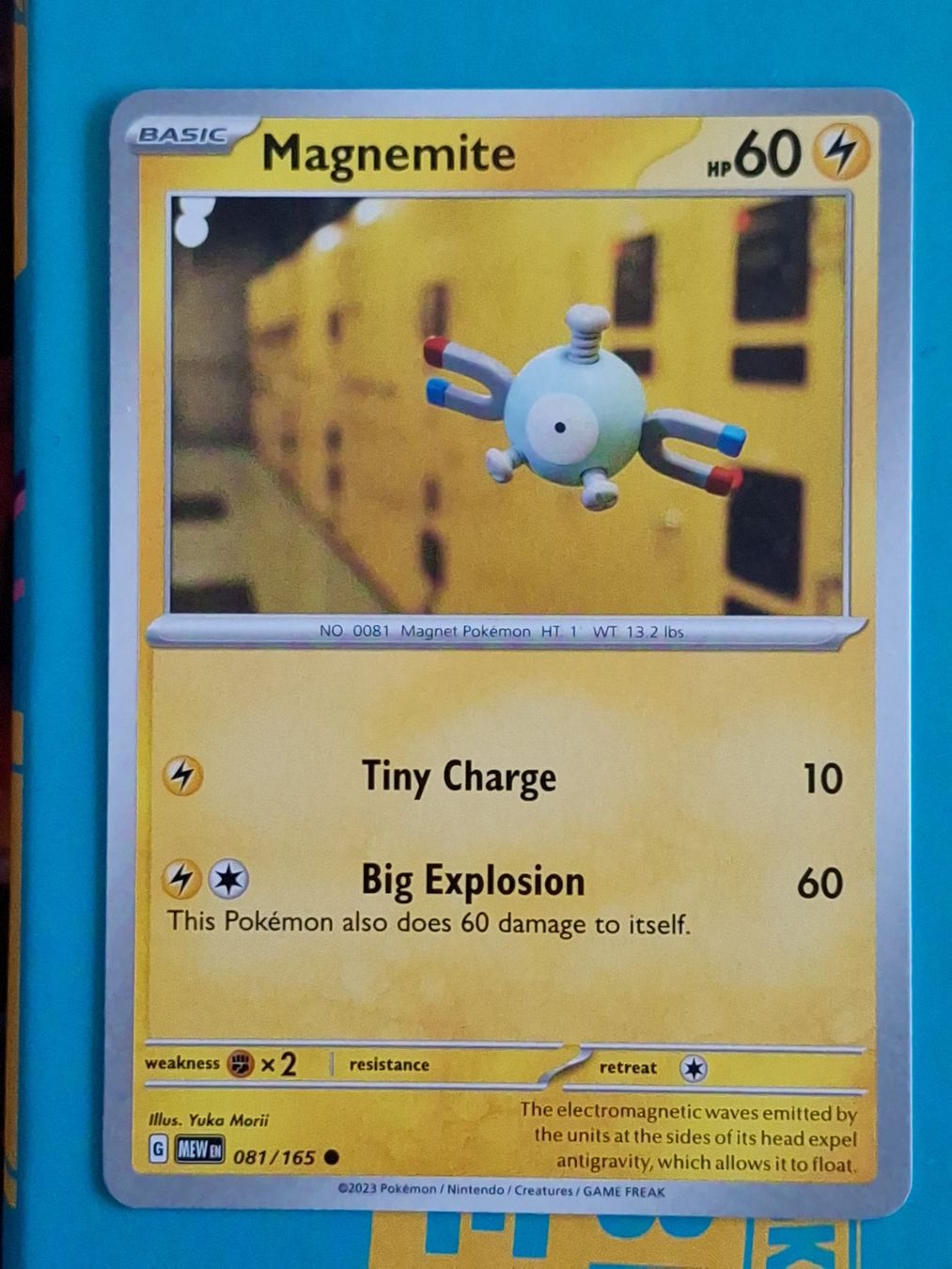 Pokémon Carte collezionabili: Magnemite Magnetilo - Pokemon Mew 151 – Usato da Altstätten SG venduto da GGsGameshop
