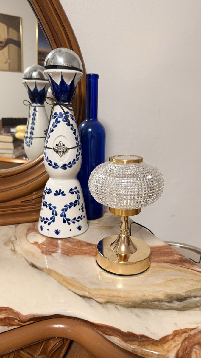 Lampade: Tischlampe in Silber / Gold  – Nuovo (secondo la descrizione) da Zürich venduto da Julia_Ch 2