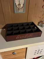 Coca Cola Holzkiste mit 15 Fächern gut erhalten